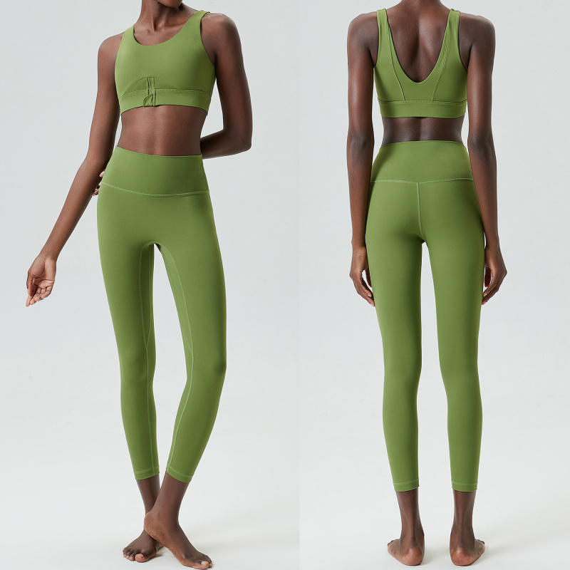 Two Pieces Set Zipper Yoga Spo - Yoga Fitness Outfit review and price