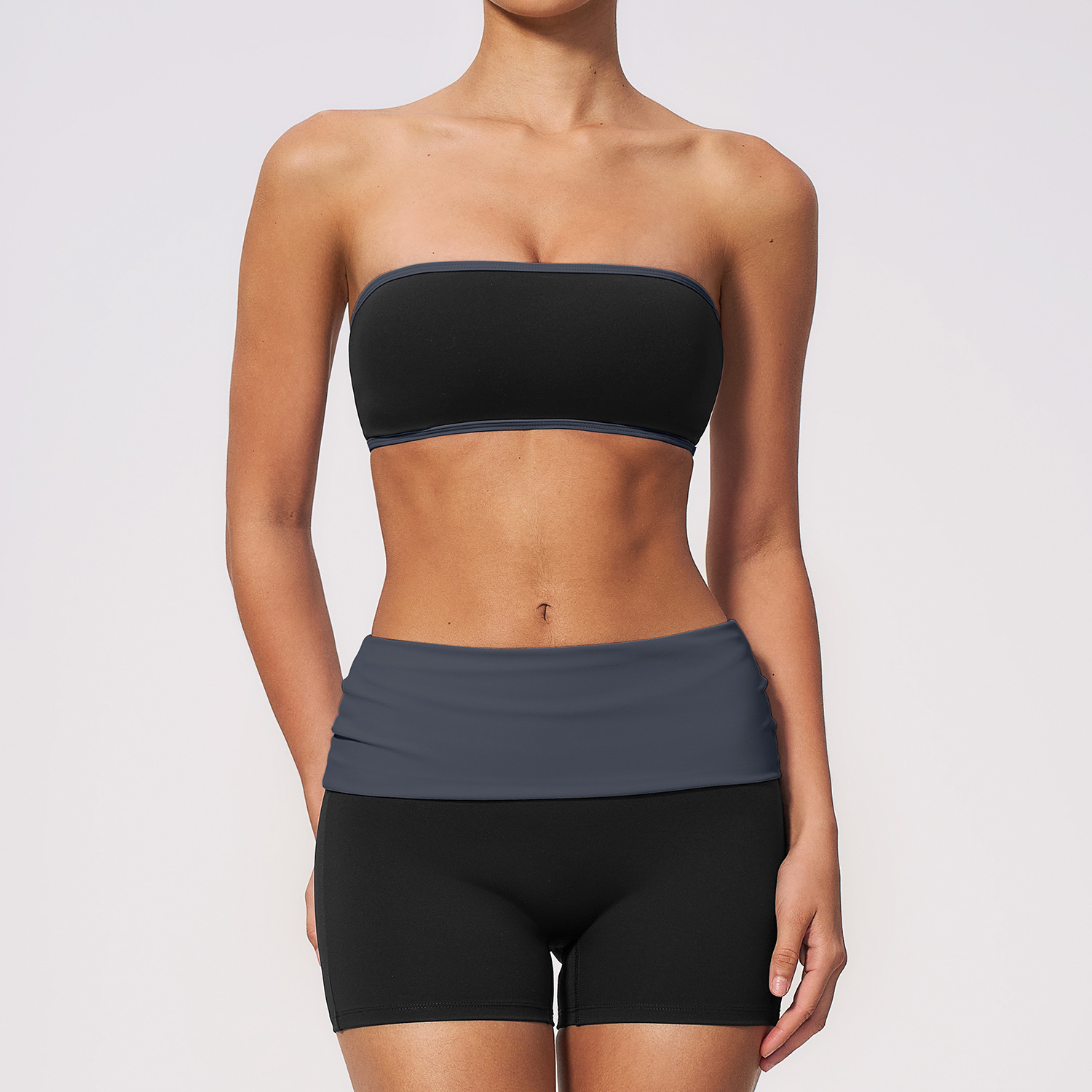 Women Nylon Two Piece Fitness  - Yoga Fitness Outfit review and price